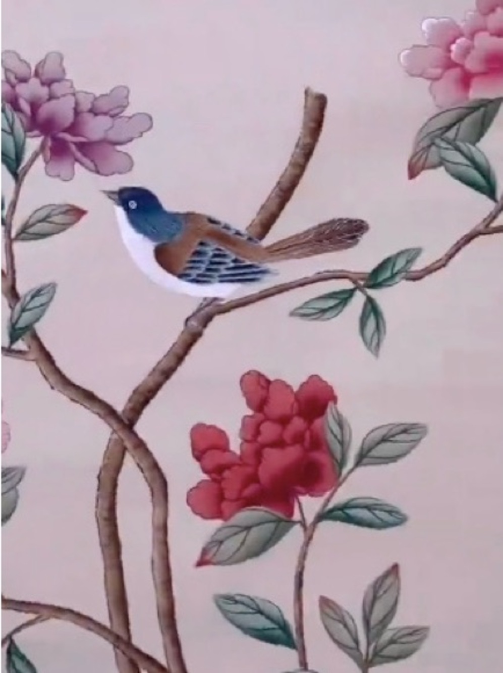 NWT Hill House Louisa Nap Dress - Diane Hill Chinoiserie XL *artist edition* - Picture 3 of 5